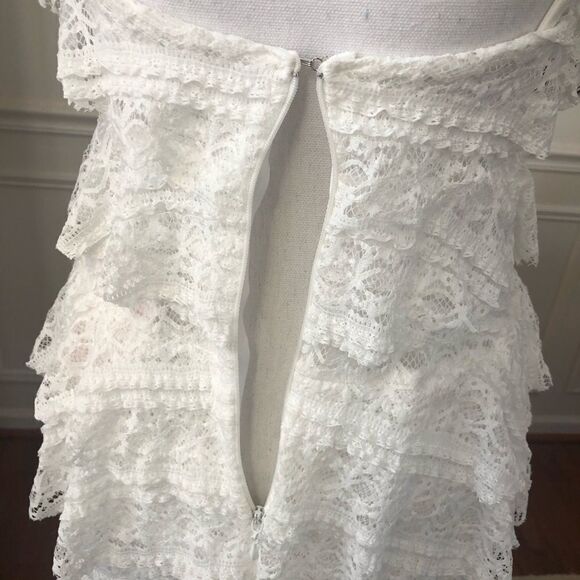 Show Me Your MuMu Tracy Ruffle Tiered Dress NWT XS - Picture 9 of 15